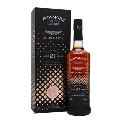Distillery 21 Year Old – Bowmore 21 Year Old / Aston Martin Masters Selection / 2021 Release Islay Whisky (Islay) | N/A% ABV, 700ml – Buy Now
