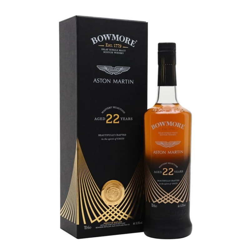 Distillery 22 Year Old – Bowmore 22 Year Old / Aston Martin Masters Selection / 2022 Release Islay Whisky (Islay) | N/A% ABV, 700ml – Buy Now