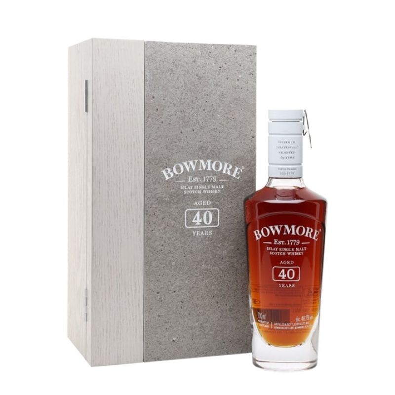 Distillery 40 Year Old – Bowmore 40 Year Old / 2021 Release Islay Single Malt Scotch Whisky (Islay) | N/A% ABV, 700ml – Buy Now
