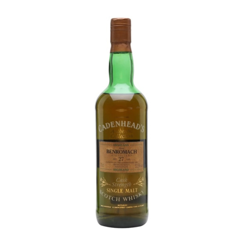 Distillery 27 Year Old – Benromach 1966 / 27 Year Old / Cadenhead's Speyside Whisky (Speyside) | N/A% ABV, 700ml – Buy Now