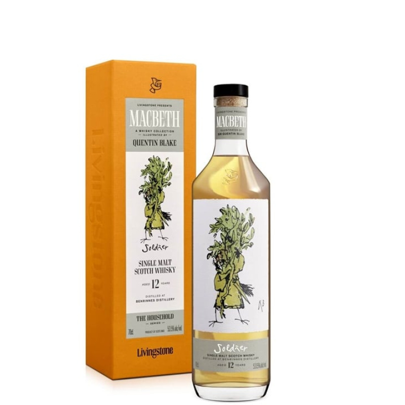 Distillery 12 Year Old – Benrinnes 12 Year Old / Soldier / Household Series / Macbeth Act Two Speyside Whisky (Speyside) | N/A% ABV, 700ml – Buy Now