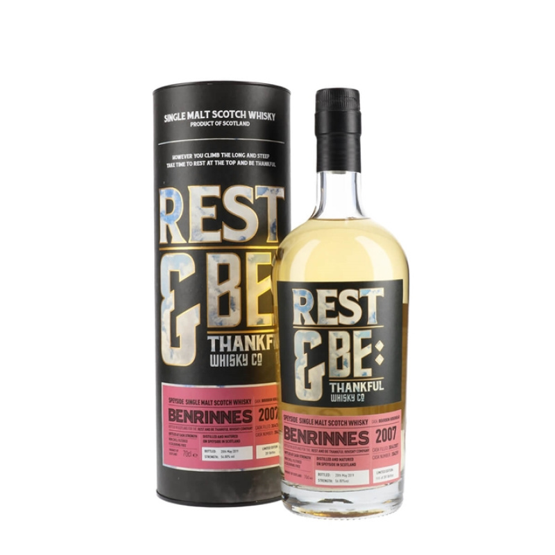 Distillery 11 Year Old – Benrinnes 2007 / 11 Year Old / Rest & Be Thankful Speyside Whisky (Speyside) | N/A% ABV, 700ml – Buy Now
