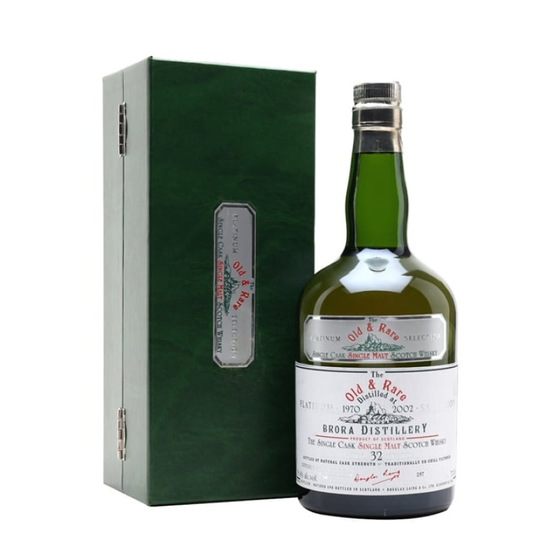 Brora 1970 / 32 Year Old / Old & Rare Platinum Highland Single Malt Scotch Whisky