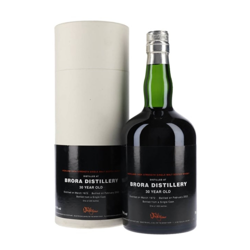 Distillery 30 Year Old – Brora 1972 / 30 Year Old / Sherry Cask / Douglas Laing / For The Whisky Shop Highland Whisky (Highland) | N/A% ABV, 700ml – Buy Now