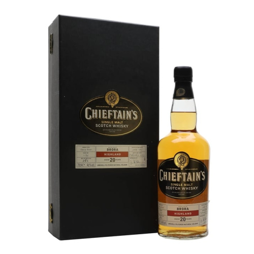 Distillery 20 Year Old – Brora 1982 / 20 Year Old / Sherry Cask / Chieftans Choice Highland Whisky (Highland) | N/A% ABV, 700ml – Buy Now