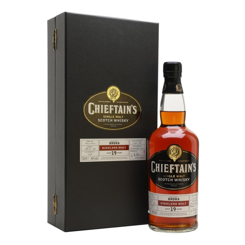 Distillery 19 Year Old – Brora 1982 / 19 Year Old / Cask #1189+1192 / Chieftain's Highland Whisky (Highland) | N/A% ABV, 700ml – Buy Now