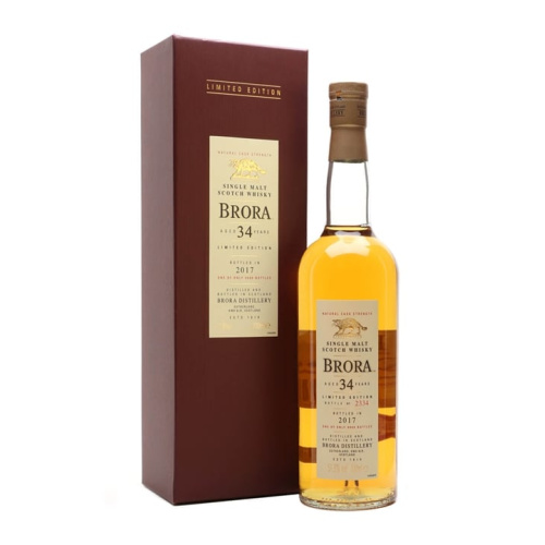Distillery 34 Year Old – Brora 34 Year Old / 16th Release (2017) Highland Whisky (Highland) | N/A% ABV, 700ml – Buy Now