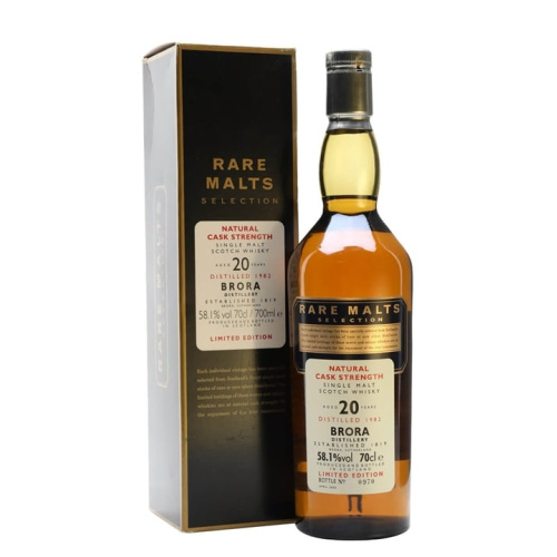 Distillery 20 Year Old – Brora 1982 / 20 Year Old / Rare Malts Highland Whisky (Highland) | N/A% ABV, 700ml – Buy Now