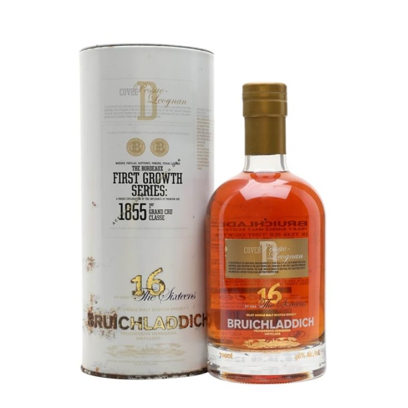 Distillery 16 Year Old – Bruichladdich 16 Year Old First Growth 'Cuvee D' Pessac-Leognan Islay Whisky (Islay) | N/A% ABV, 700ml – Buy Now