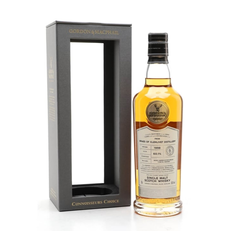 Braes of Glenlivet 1998 / 25 Year Old / #18604801 / Connoisseurs Choice Speyside Single Malt Scotch Whisky