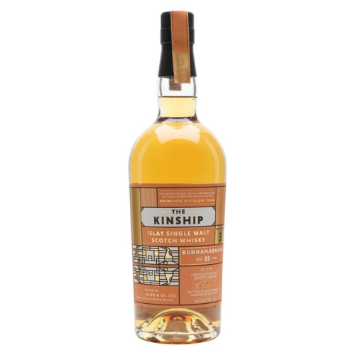 Distillery 33 Year Old – Bunnahabhain 33 Year Old / The Kinship 2023 Islay Whisky (Islay) | N/A% ABV, 700ml – Buy Now