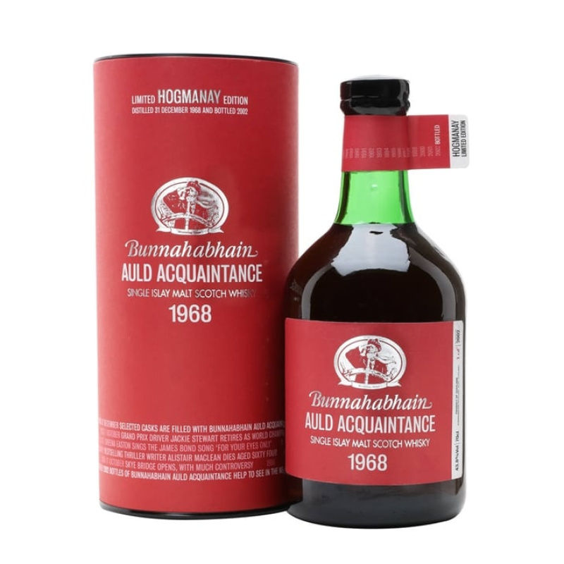 Distillery NAS Year Old – Bunnahabhain 1968 / Auld Acquaintance Islay Single Malt Scotch Whisky (Islay) | N/A% ABV, 700ml – Buy Now