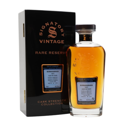 Bunnahabhain 1971 / 46 Year Old / Signatory Islay Single Malt Scotch Whisky