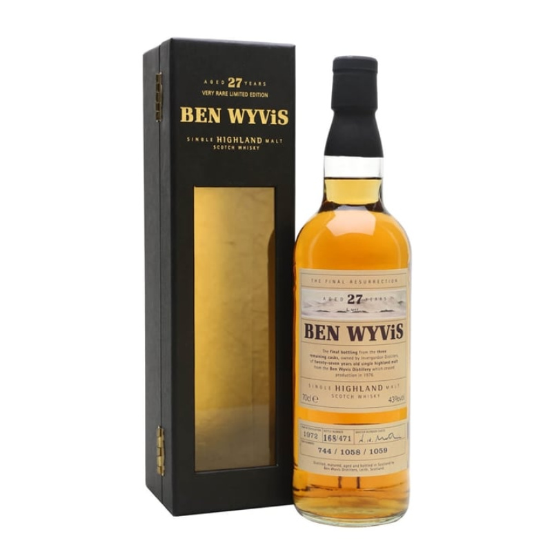 Ben Wyvis 1972 / 27 Year Old Highland Single Malt Scotch Whisky
