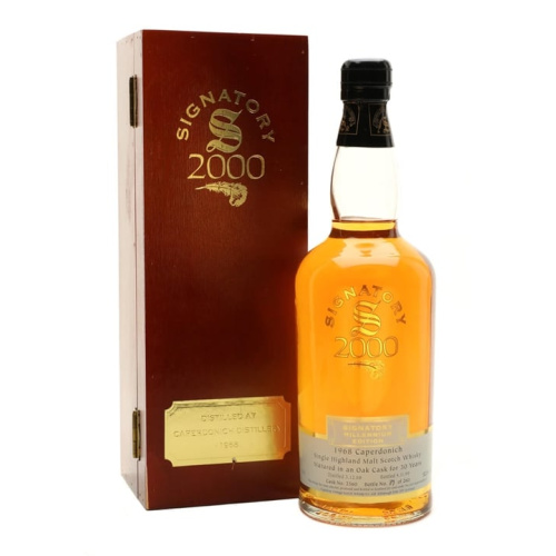 Distillery 30 Year Old – Caperdonich 1968 / 30 Year Old / Signatory Speyside Whisky (Speyside) | N/A% ABV, 700ml – Buy Now