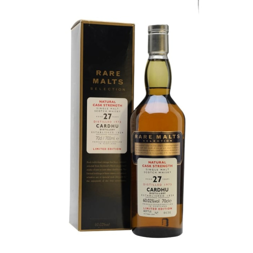 Distillery 27 Year Old – Cardhu 1973 / 27 Year Old / Rare Malts Speyside Whisky (Speyside) | N/A% ABV, 700ml – Buy Now