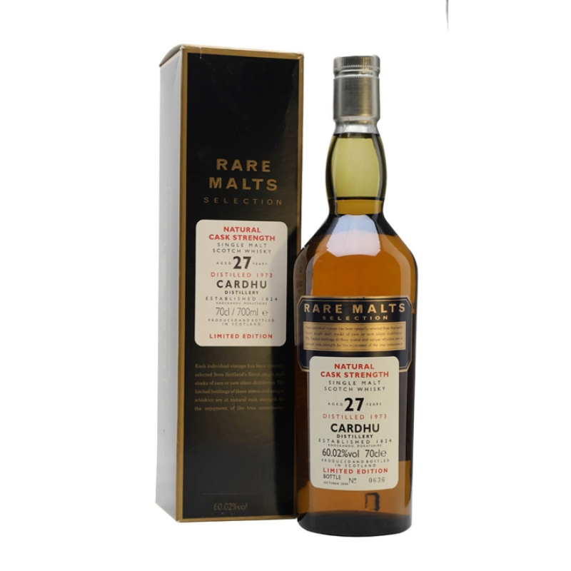 Cardhu 1973 / 27 Year Old / Rare Malts Speyside Single Malt Scotch Whisky