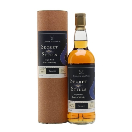 Distillery NAS Year Old – Secret Stills No: 2.1 (Cragganmore) 1966 / Sherry Cask / Gordon & MacPhail Speyside Whisky (Speyside) | N/A% ABV, 700ml – Buy Now
