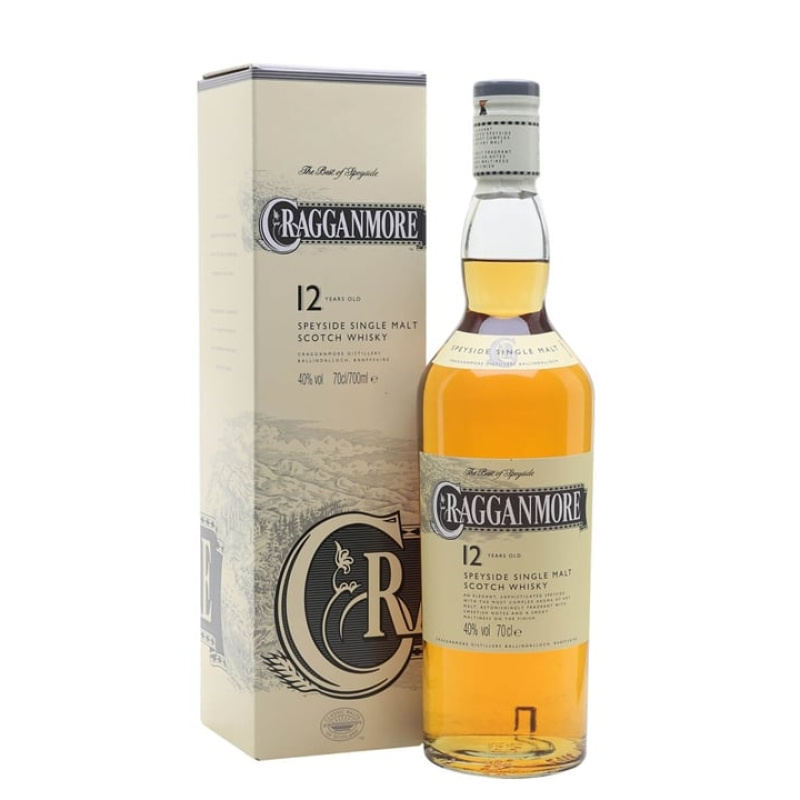 Distillery 12 Year Old – Cragganmore 12 Year Old Speyside Single Malt Scotch Whisky (Speyside) | N/A% ABV, 700ml – Buy Now