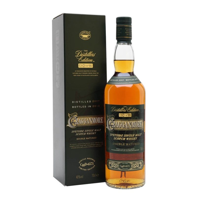 Distillery NAS Year Old – Cragganmore 2007 Distillers Edition / Bot.2019 Speyside Whisky (Speyside) | N/A% ABV, 700ml – Buy Now