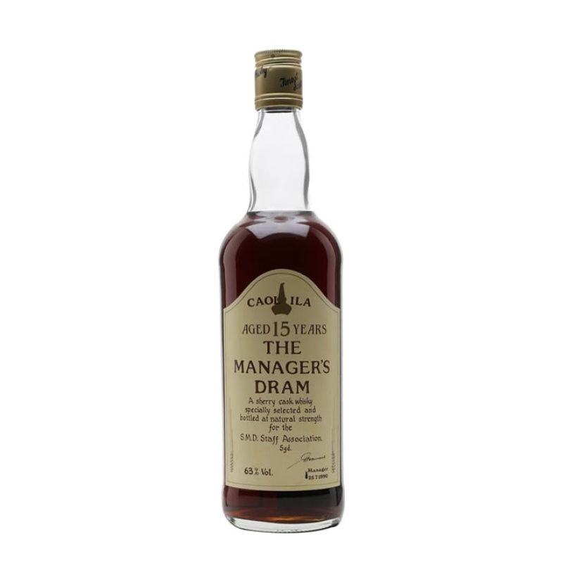 Caol Ila 15 Year Old / Manager's Dram / Sherry Cask Islay Single Malt Scotch Whisky
