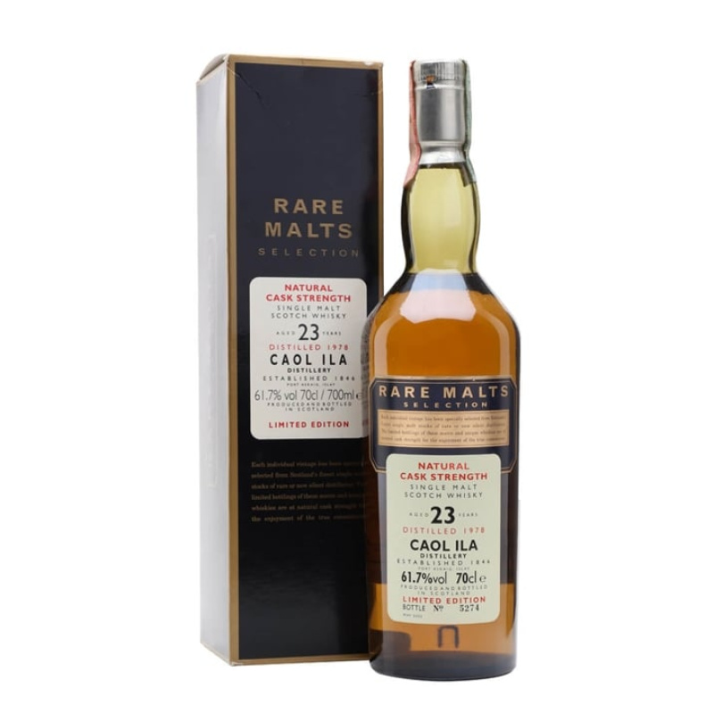 Distillery 23 Year Old – Caol Ila 1978 / 23 Year Old / Rare Malts Islay Whisky (Islay) | N/A% ABV, 700ml – Buy Now