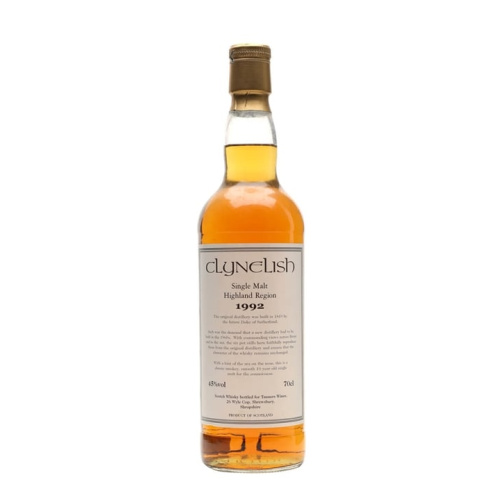 Clynelish 1992 / 10 Year Old / Tanners Wines Highland Single Malt Scotch Whisky