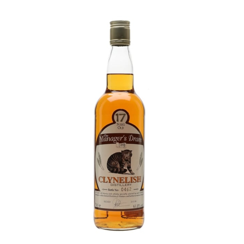 Distillery 17 Year Old – Clynelish 17 Year Old / Bot.1998 / Manager's Dram Highland Whisky (Highland) | N/A% ABV, 700ml – Buy Now