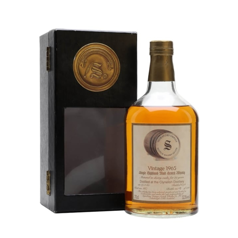Distillery 29 Year Old – Clynelish 1965 / 29 Year Old / Sherry Cask #667 / Signatory Highland Whisky (Highland) | N/A% ABV, 700ml – Buy Now