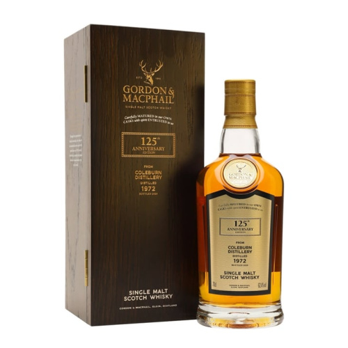 Distillery 47 Year Old – Coleburn 1972 / 47 Year Old / Gordon & MacPhail 125th Anniversary Speyside Whisky (Speyside) | N/A% ABV, 700ml – Buy Now