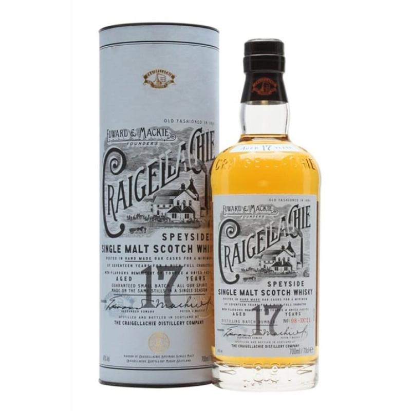 Craigellachie 17 Year Old Speyside Single Malt Scotch Whisky