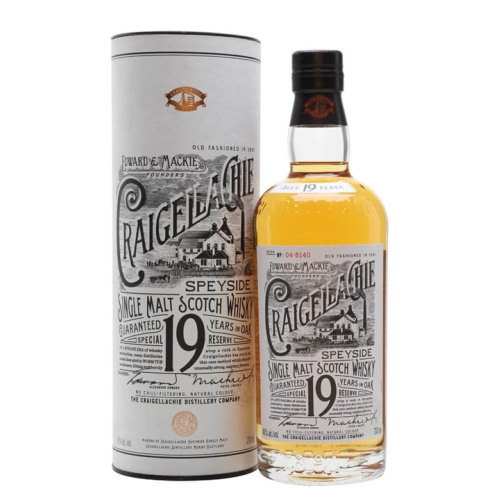 Distillery 19 Year Old – Craigellachie 19 Year Old Speyside Single Malt Scotch Whisky (Speyside) | N/A% ABV, 700ml – Buy Now