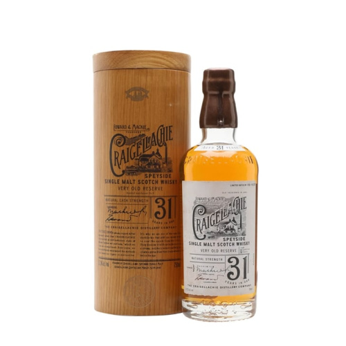 Distillery 31 Year Old – Craigellachie 31 Year Old Speyside Single Malt Scotch Whisky (Speyside) | N/A% ABV, 700ml – Buy Now