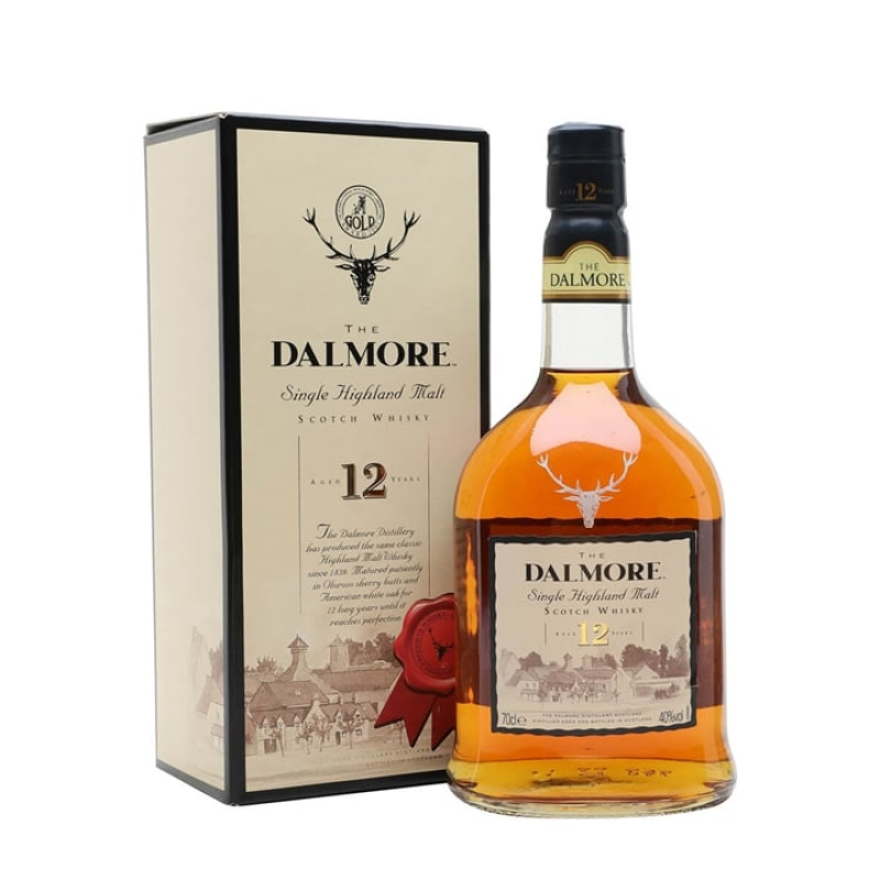 Distillery 12 Year Old – Dalmore 12 Year Old / Bot.2000s Highland Single Malt Scotch Whisky (Highland) | N/A% ABV, 700ml – Buy Now