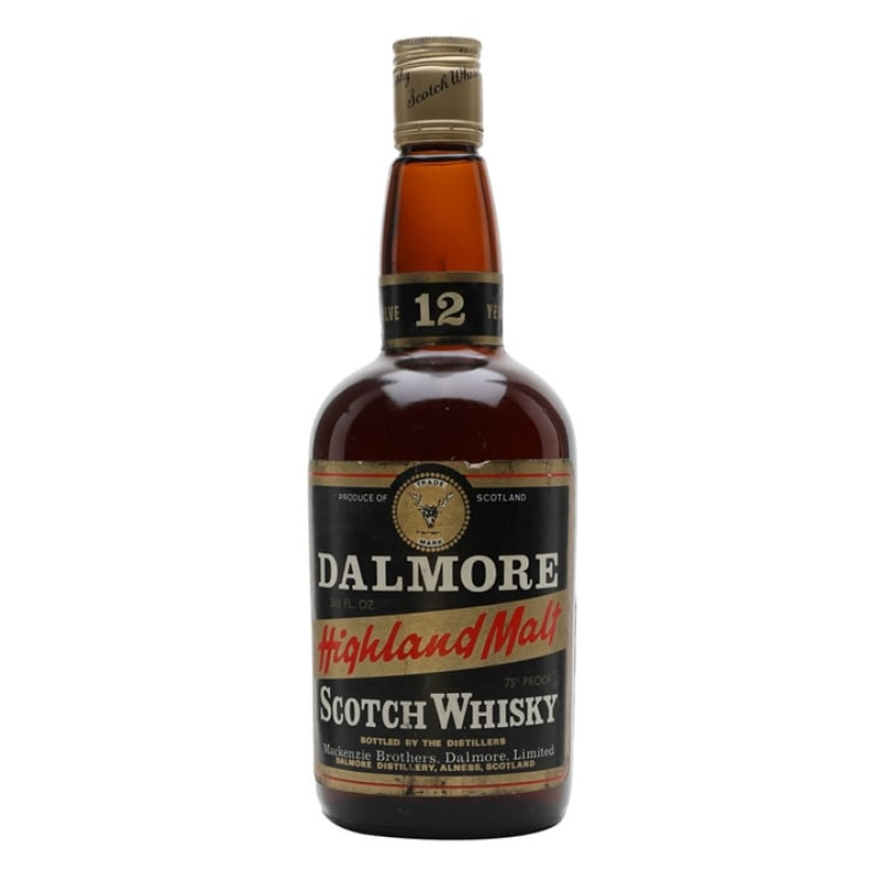Distillery 12 Year Old – Dalmore 12 Year Old / Bot.1970s Highland Single Malt Scotch Whisky (Highland) | N/A% ABV, 700ml – Buy Now
