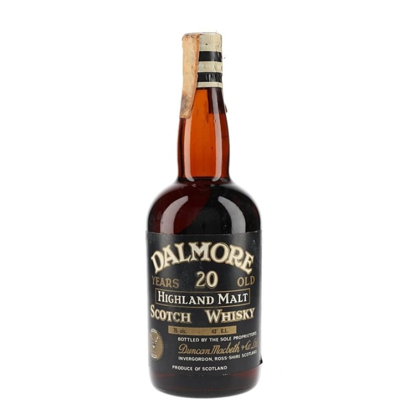 Distillery 20 Year Old – Dalmore 20 Year Old / Bot.1960s Highland Single Malt Whisky (Highland) | N/A% ABV, 700ml – Buy Now