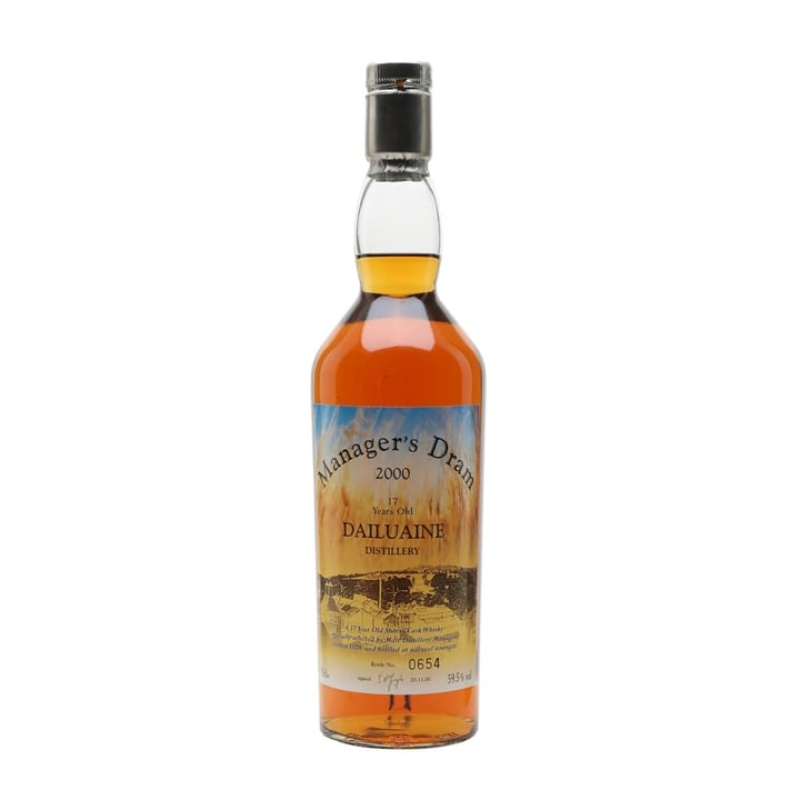 Dailuaine 17 Year Old / Sherry Cask / Manager's Dram Speyside Single Malt Scotch Whisky