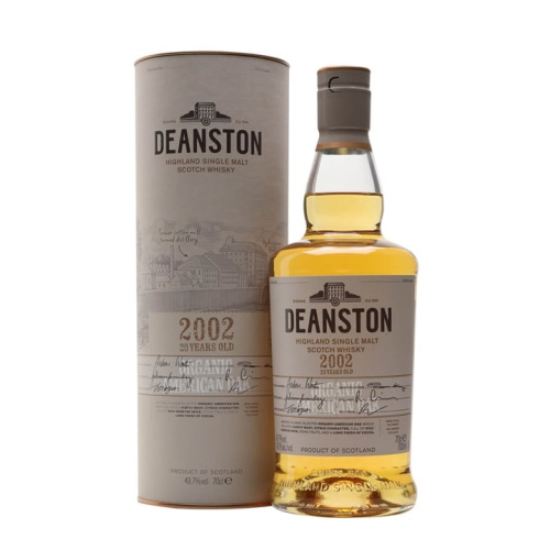 Distillery 20 Year Old – Deanston 2002 / 20 Year Old / Organic American Oak Highland Whisky (Highland) | N/A% ABV, 700ml – Buy Now