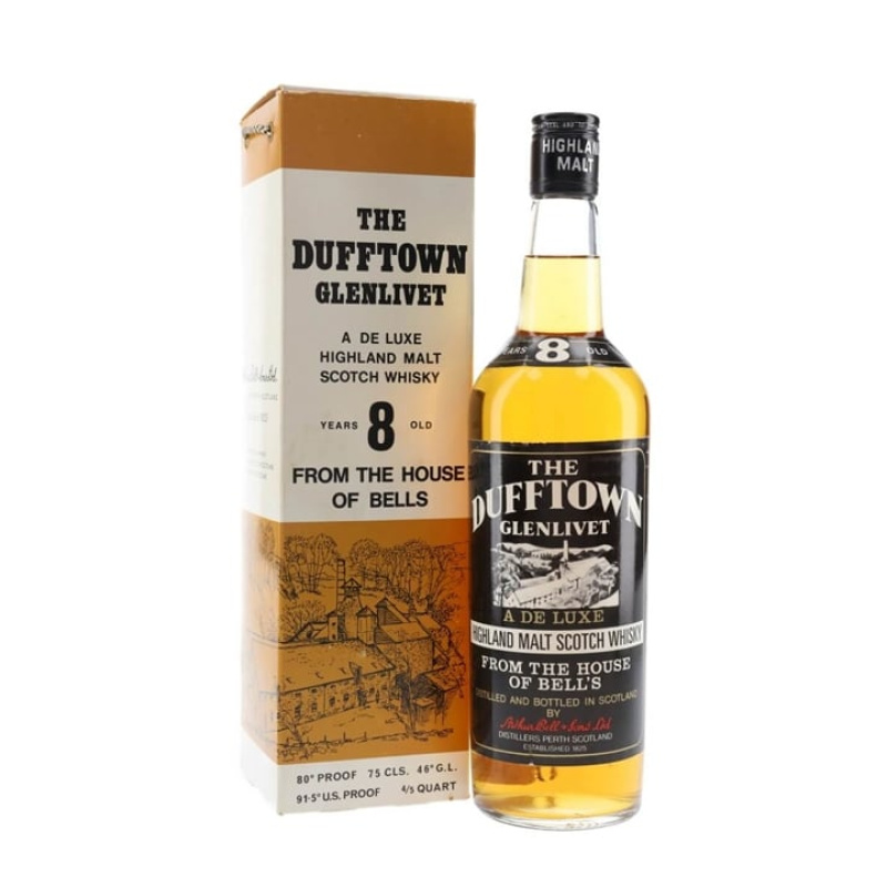 Dufftown-Glenlivet 8 Year Old / Bot.1970s Speyside Single Malt Scotch Whisky