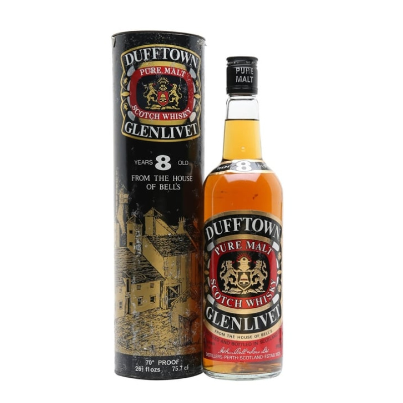 Distillery 8 Year Old – Dufftown-Glenlivet 8 Year Old / Bot.1970s Speyside Whisky (Speyside) | N/A% ABV, 700ml – Buy Now