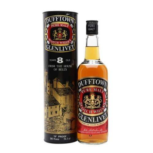 Distillery 8 Year Old – Dufftown-Glenlivet 8 Year Old / Bot.1970s Speyside Whisky (Speyside) | N/A% ABV, 700ml – Buy Now