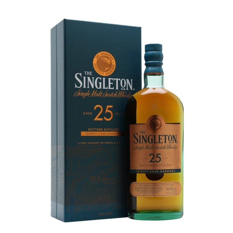 Singleton of Dufftown 25 Year Old Speyside Single Malt Scotch Whisky