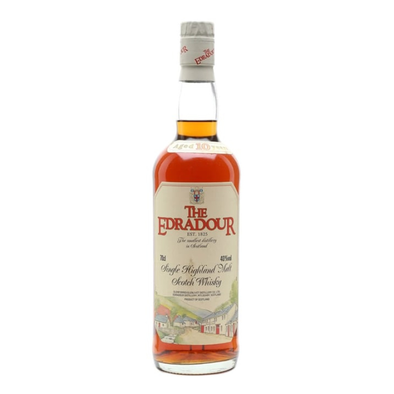 Distillery 10 Year Old – Edradour 10 Year Old / Bot.1990s Highland Single Malt Scotch Whisky (Highland) | N/A% ABV, 700ml – Buy Now