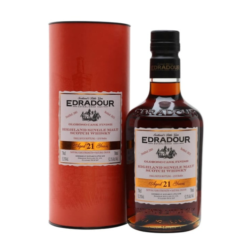 Edradour 2001 / 21 Year Old / Sherry Cask Highland Single Malt Scotch Whisky