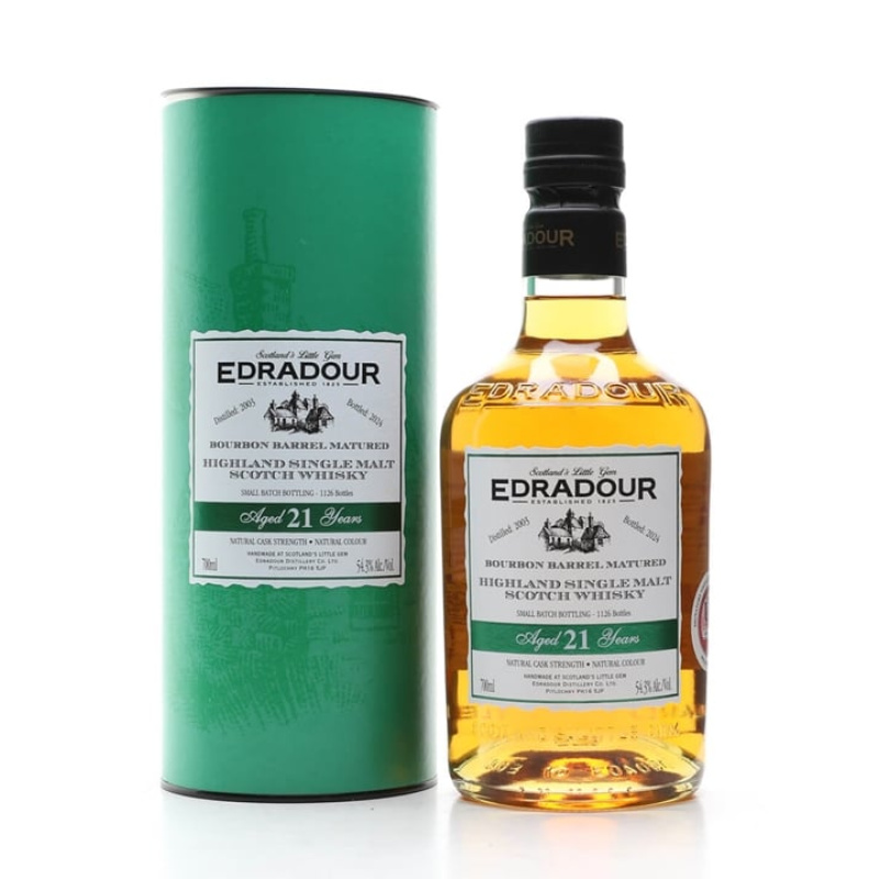 Distillery 21 Year Old – Edradour 2003 / 21 Year Old / Bourbon Casks #67-73 Highland Whisky (Highland) | N/A% ABV, 700ml – Buy Now
