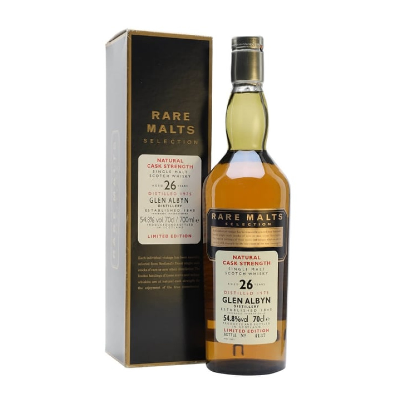 Distillery 26 Year Old – Glen Albyn 1975 / 26 Year Old / Rare Malts Highland Whisky (Highland) | N/A% ABV, 700ml – Buy Now