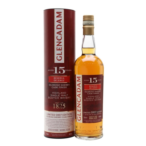 Glencadam 2007 / 15 Year Old / Oloroso Sherry Cask Finish Highland Single Malt Scotch Whisky