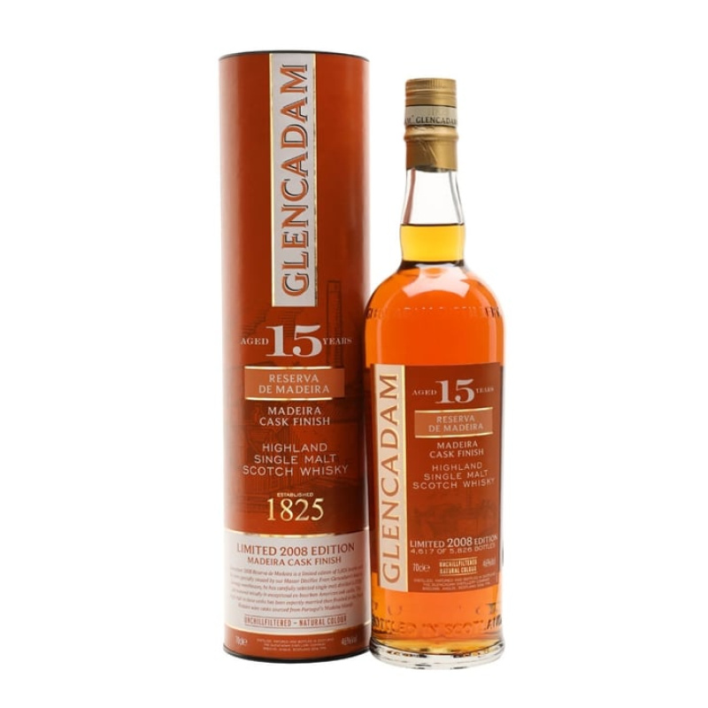 Glencadam 2008 / 15 Year Old / Madeira Finish Highland Single Malt Scotch Whisky