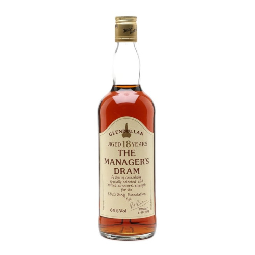 Glendullan 18 Year Old / Manager's Dram / Sherry Cask Speyside Single Malt Scotch Whisky