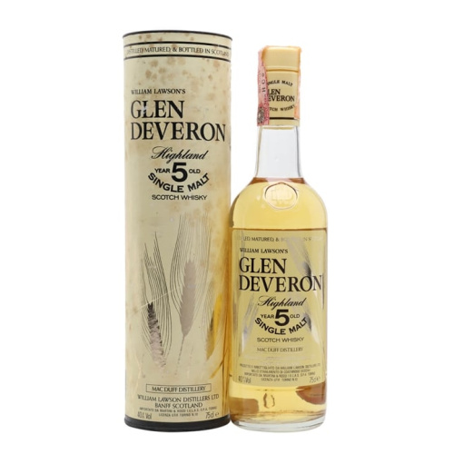 Distillery 5 Year Old – Glen Deveron 5 Year Old / Bot.1980s Speyside Single Malt Scotch Whisky (Speyside) | N/A% ABV, 700ml – Buy Now